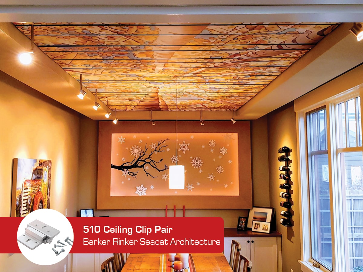 510 Ceiling Clip Pair - Barker Rinker Seacat Architecture