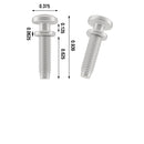 Z239 Mounting Machine Screw, 1/8