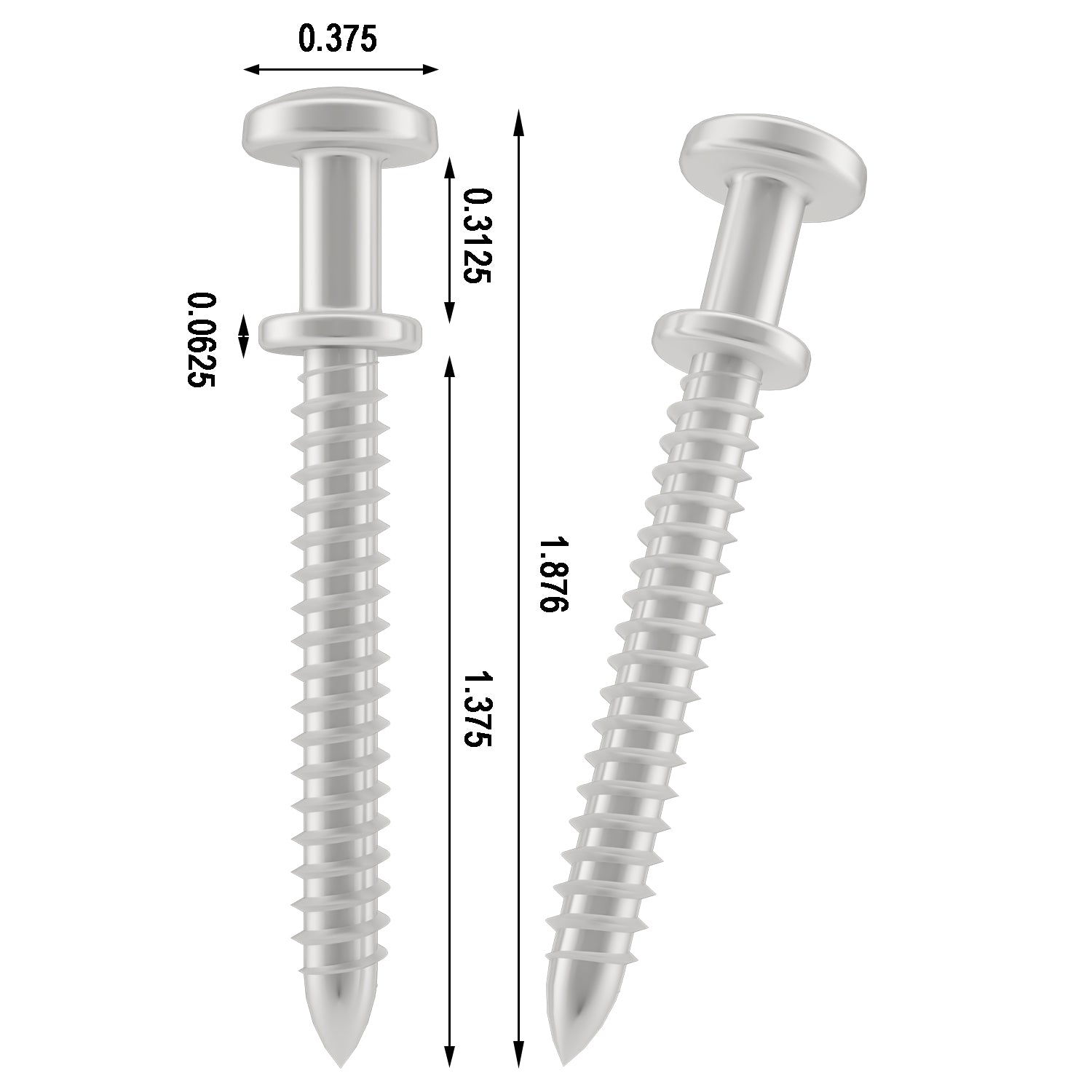 361 Sheetrock Set (Includes Green Glide, 5/16" Mounting Screw, Washer