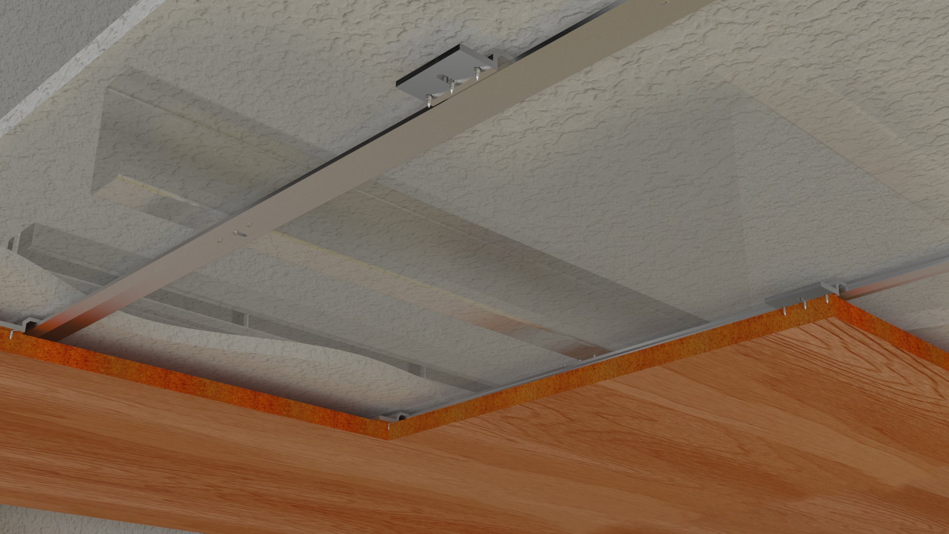 537 Router Template for 510 Ceiling Clip | Star Hanger Systems