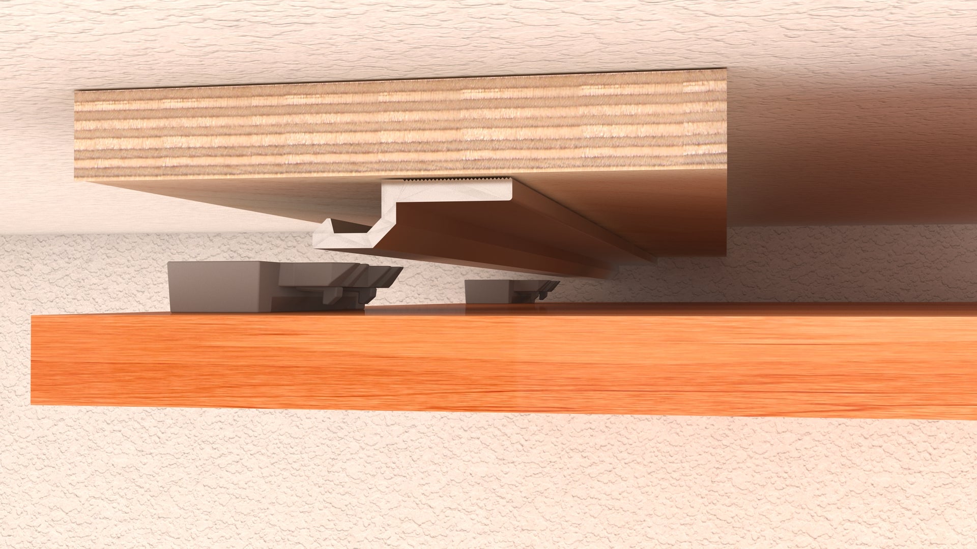 520 Ceiling Clip Pair: Nylon | Star Hanger Systems